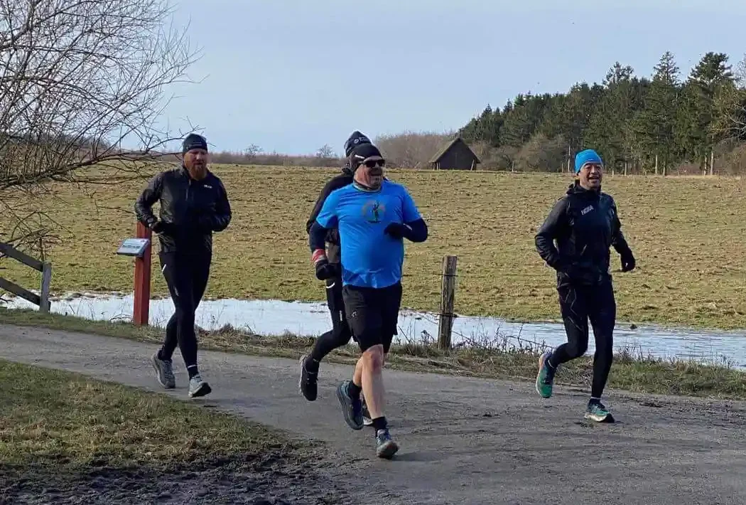 At løbe i naturen, er en dejlig variation og godt ved vægttab