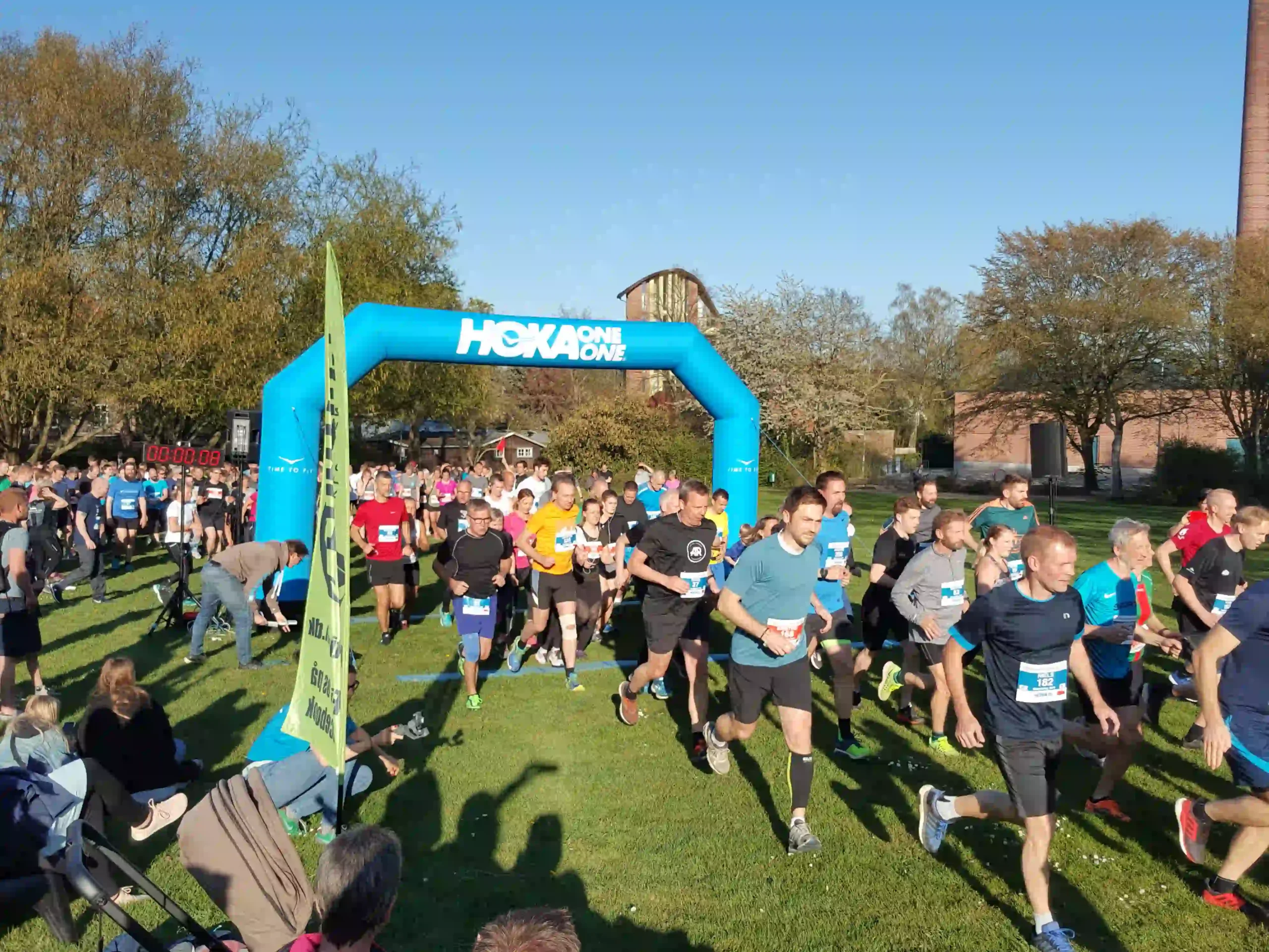 At deltage i et 5 km løb er en dejlig udfordring og mikio er gerne med